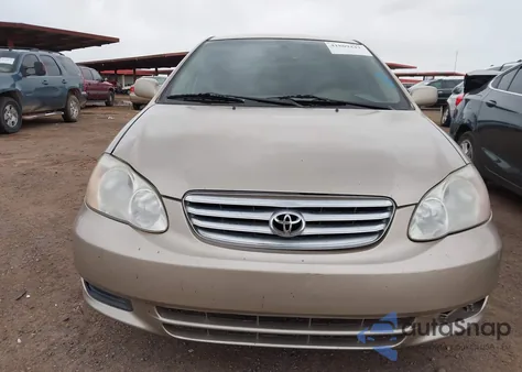 2004 Toyota Corolla Le from USA, damaged, VIN 1NXBR32E14Z294964